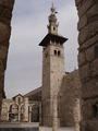 "Minarett der Braut" ("al-Arus") der Omayyaden-Moschee in Damaskus, Syrien