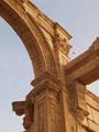 Palmyra: Detail des Bogentors