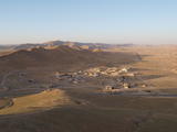 Blick von der Burg "Qalaat Ibn Maan" auf die Landschaft bei Palmyra