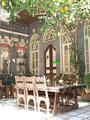 Innenhof des Hotels in Damaskus, Syrien