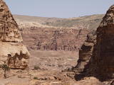 Petra, Jordanien: Blick auf die Königswand