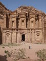 ed-Deir in Petra, Jordanien: Fassade von ed-Deir