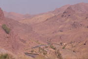 Straße durch das Gebirge "Kuh-e Eshger", Iran