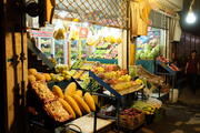 Obstladen in Teheran, Iran