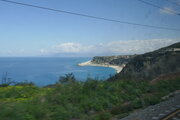 Küste des Tyrrhennischen Meeres, Italien