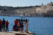 Freedom Day Regatta im Grand Harbour von Valletta, Malta