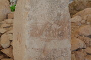 Altar im ältesten Tempel von Mnajdra, Malta
