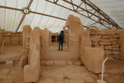 Eingang zum mittleren Tempel von Mnajdra, Malta