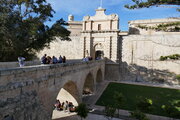 Mdina Gate in Mdina, Malta