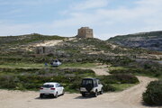 Dwejra Tower (Torri tad-Dwejra) in San Lawrenz, Insel Gozo, Malta