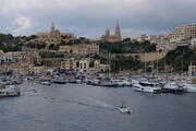 Hafen von Mġarr auf der Insel Gozo