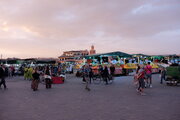 Djemaa el-Fna in Marrakech, Marokko