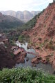Oued Tissakht bei den Wasserfällen von Ouzoud, Marokko