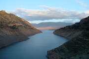 Stausee bei Bin el Ouidane, Marokko