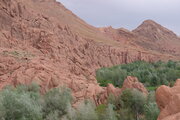 Felsformation im Dades-Tal, Marokko