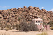 Felsen mit Wollsack-Verwitterung bei Tafraout, Marokko