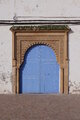 Gebäudeeingang am Place Moulay Hassan in Essaouira, Marokko