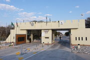 Namutoni Gate (Von Lindequist Tor) des Etosha Nationalparks, Namibia