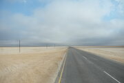 Küstennebel über der Namib-Wüste, Namibia