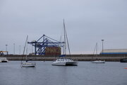 Hafen in Walvis Bay, Namibia