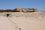 Vogelfederberg in der Namib-Wüste, Namibia