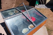 Solar-Herd von Conny's Restaurant in Klein Aub, Namibia