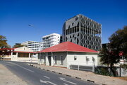 Kolonialstil und moderne Architektur in Windhoek, Namibia