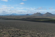 Lava-Wüste Möðrudalsöræfi (Möðrudalsheiði), Island
