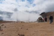 Geothermalfeld Námaskarð (Hverarönd, Hverir), Island