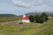 Laufáskirkja (Kirche des Laufás Museumshofs), Island