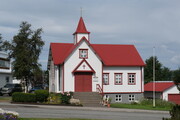 Péturskirkjan in Akureyri, Island