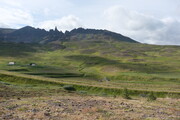 Bergsturz Hraun, Island