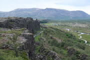 Allmännerschlucht in Þingvellir (Thingvellir), Island