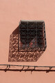Licht und Schatten in der Kasbah von Marrakech, Marokko